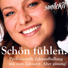 smileKit MEDIUM standard: Professionelles Homebleaching wie beim Zahnarzt, aber guenstig! Weltweit!