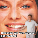 Hybrid-Bleaching: Kombi aus In-Office- und Homebleaching. Zahnaufhellung wie beim Zahnarzt, aber guenstig!